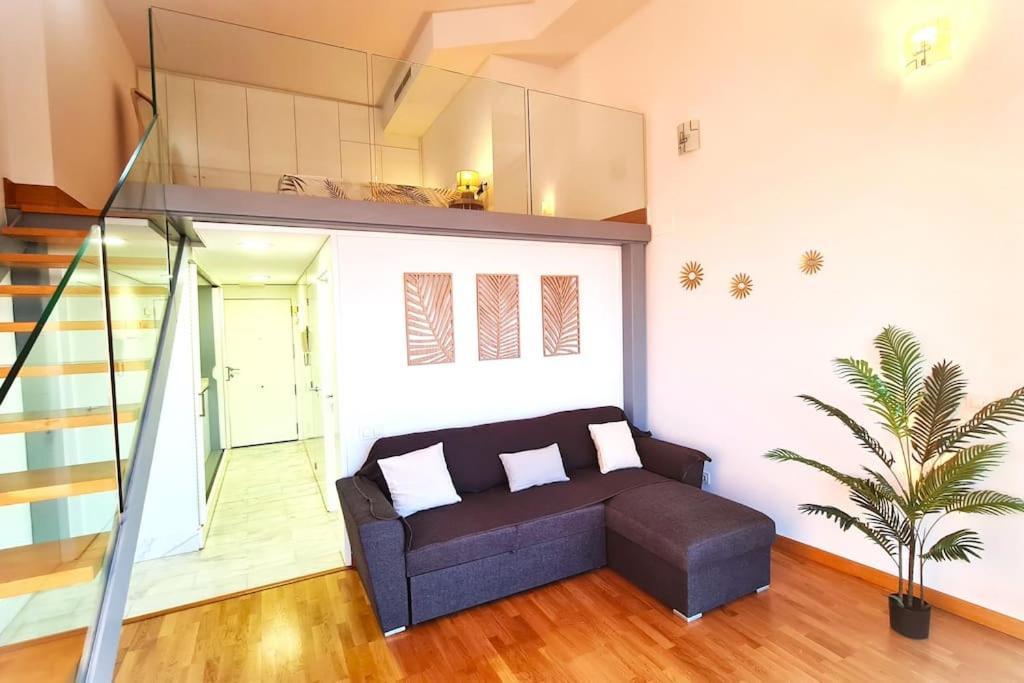 Beach Valencia Luxury E-Arenas 117 Apartment With Terrace In Edificio Arenas Bagian luar foto