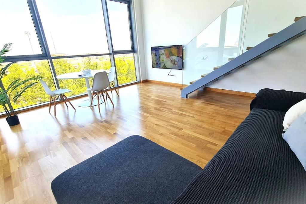 Beach Valencia Luxury E-Arenas 117 Apartment With Terrace In Edificio Arenas Bagian luar foto